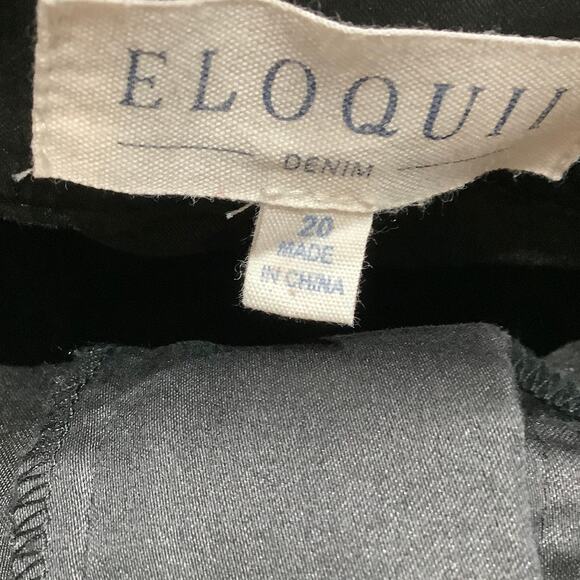 ELOQUII Black Pants, Size 20 - Minimalist, Classic, Versatile - Picture 3 of 6